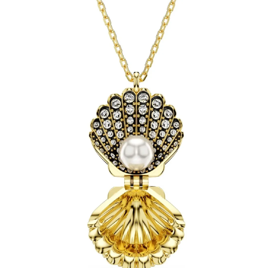 Collier Femme Swarovski Idyllia F Shell - 5683966 doré