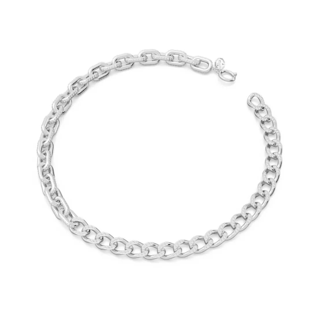 Collier Femme Swarovski - 5613391 Métal Rhodié Blanc