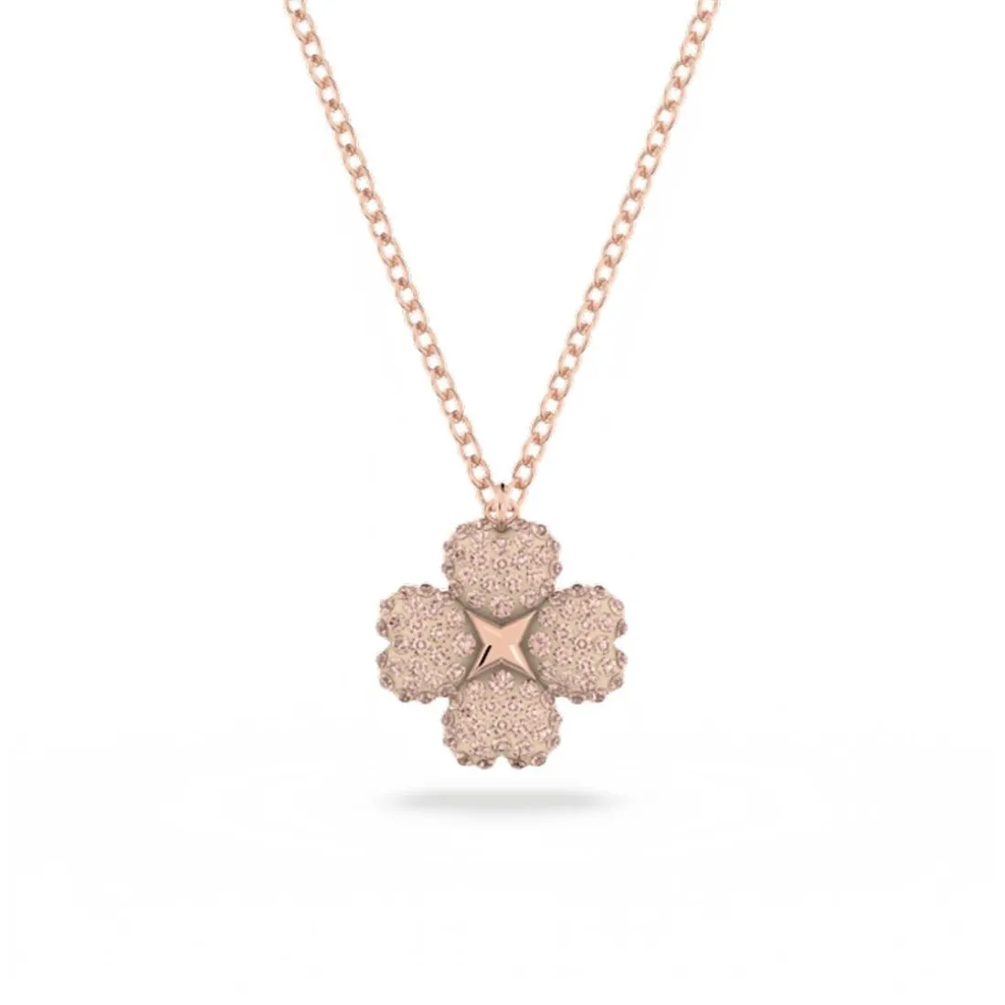 Collier Femme Swarovski - 5636489 Métal Doré Rose