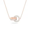 Collier Femme Swarovski - 5636496 Métal Doré rose