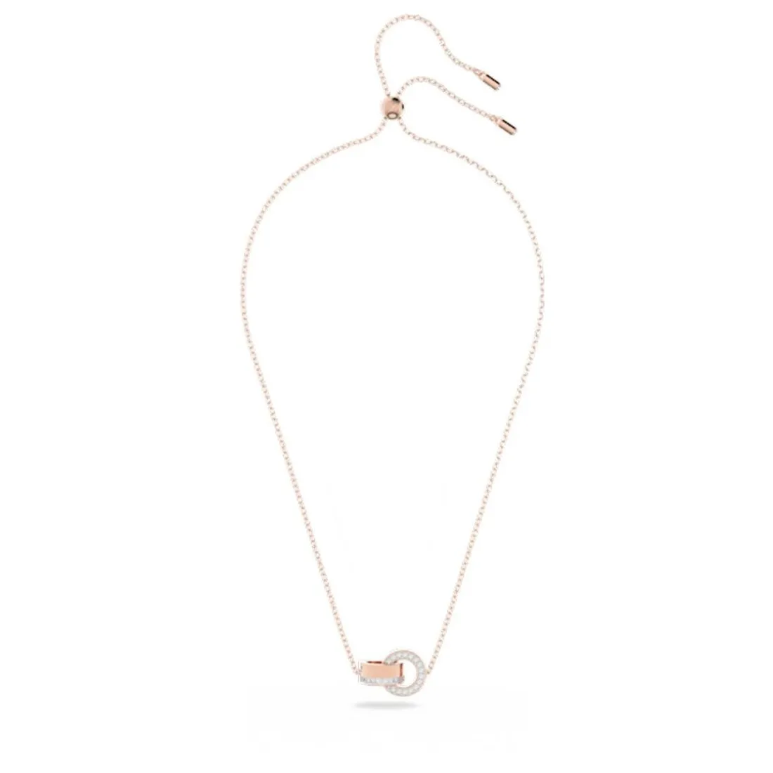 Collier Femme Swarovski - 5636496 Métal Doré rose
