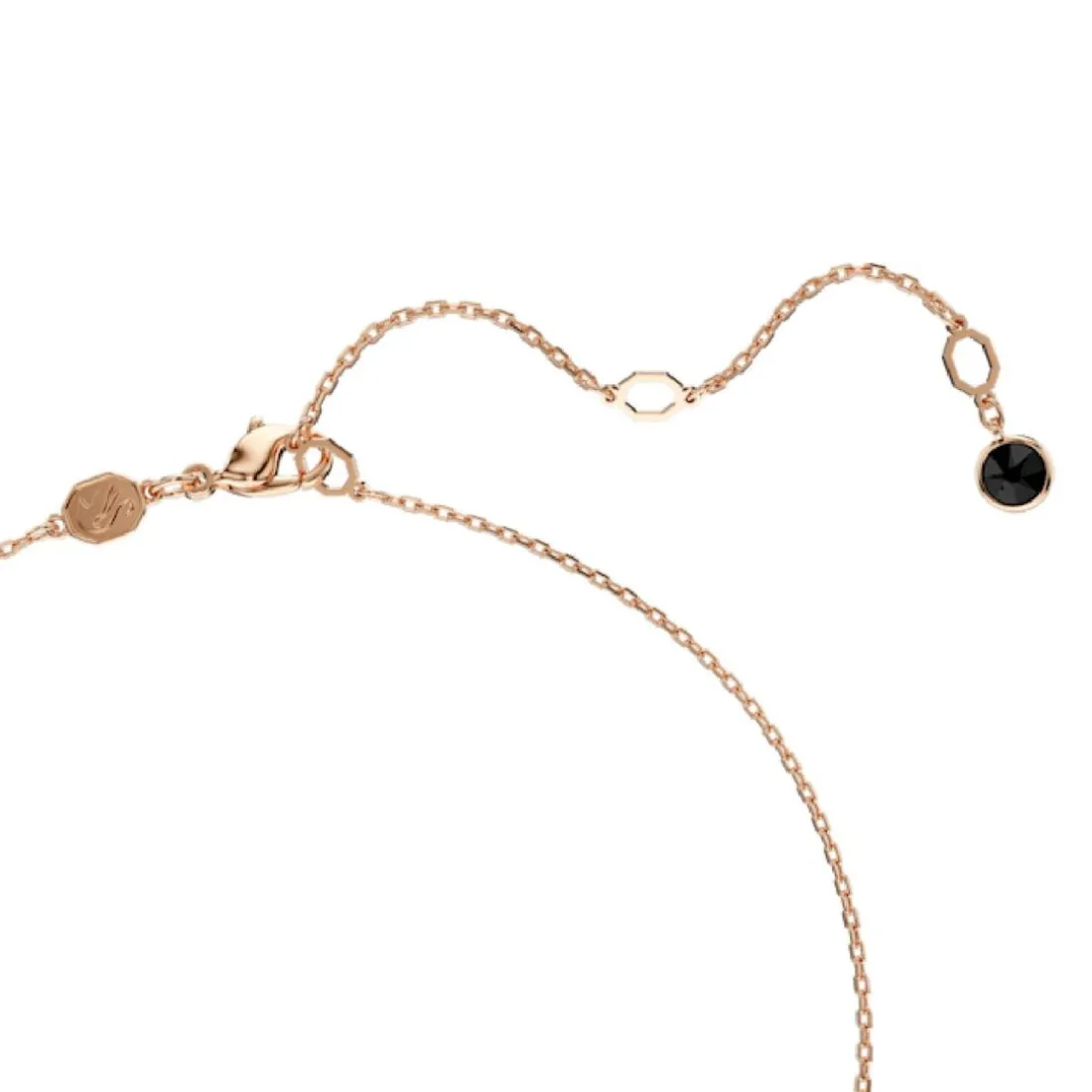 Collier Femme Swarovski Swan - 5678046 noir,doré rose