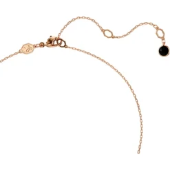 Collier Femme Swarovski Swan - 5678045 noir,doré rose