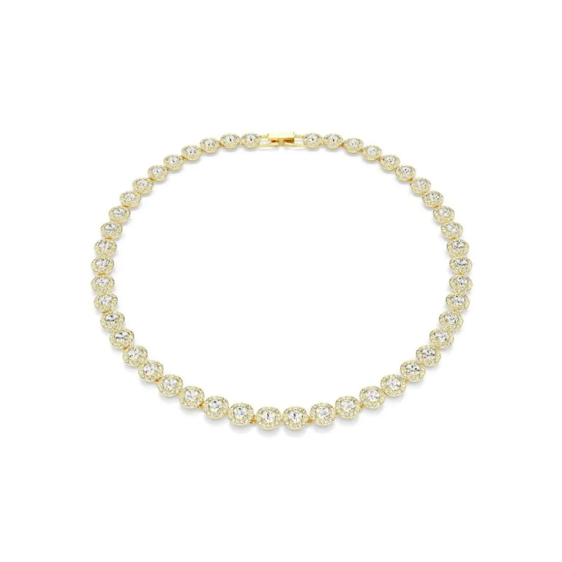 Collier Femme Swarovski Una Angelic - 5720505 Plaqué or Doré