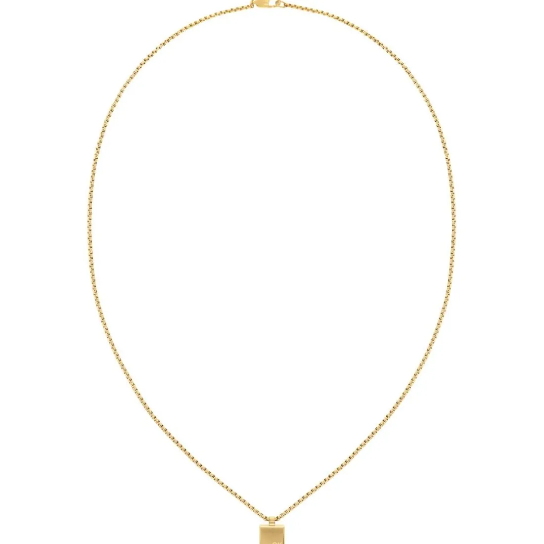 Collier Homme Calvin Klein Bijoux - 35000487 Acier doré