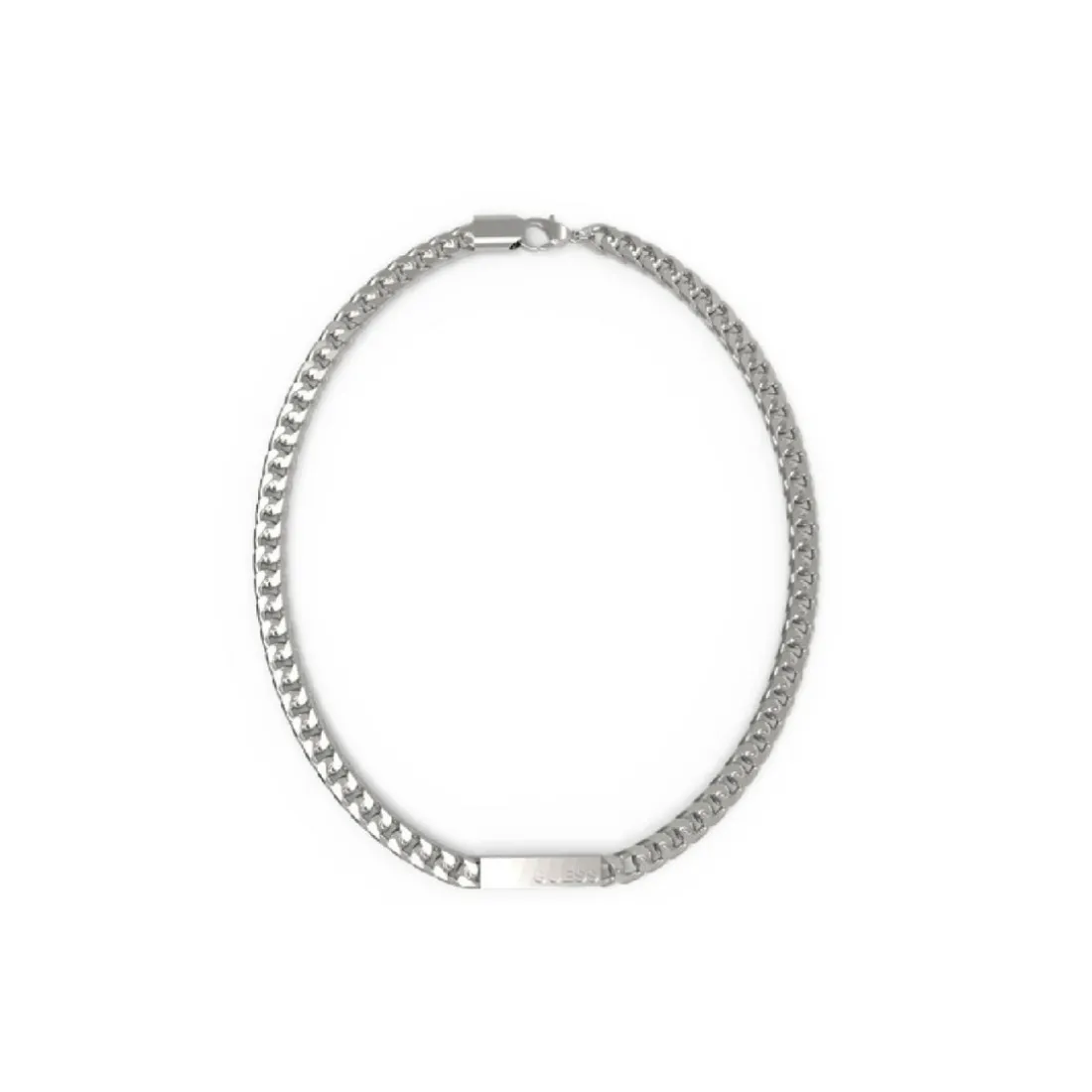 Collier homme Guess Bijoux JUXN03005JWST - X LOGO Acier Argent