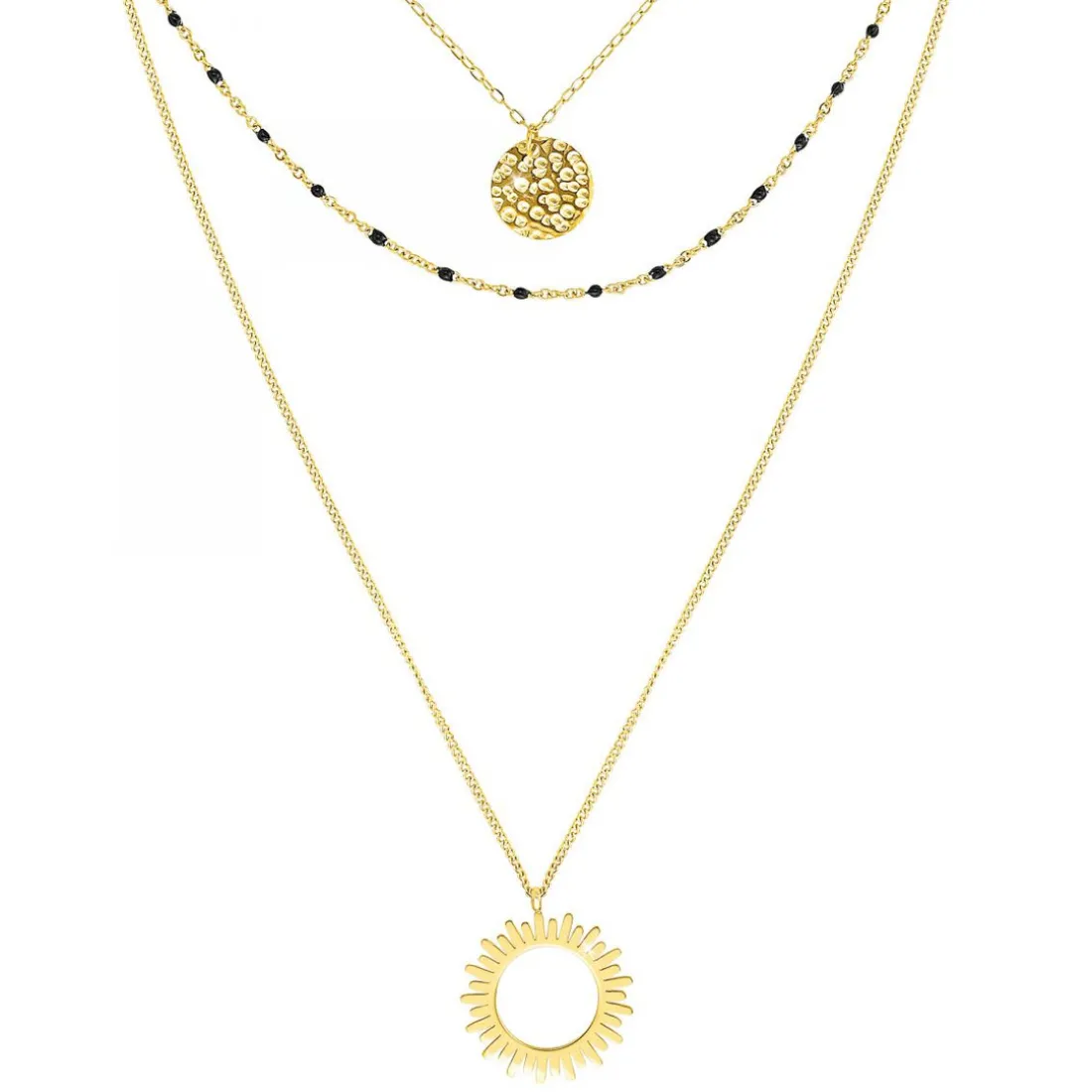 Collier Multirangs femme Angèle M B2200