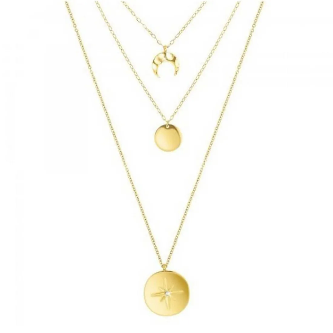 Collier Multirangs femme Angèle M B2199