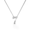 Collier Number 7 Argenté