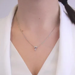 Collier Number 7 Argenté