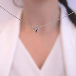 Collier Number 7 Argenté