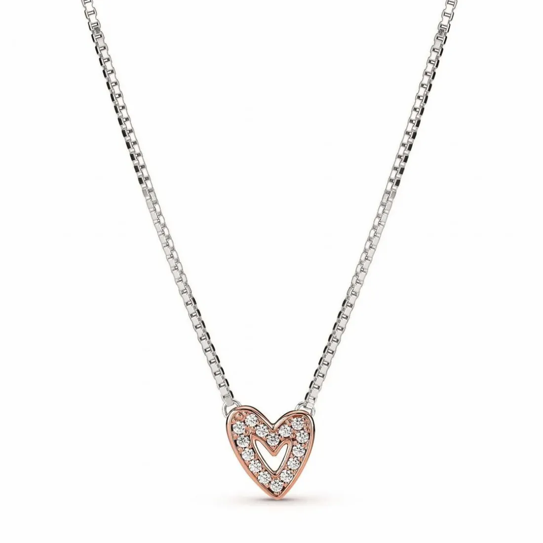 Collier Pandora Moments Esquisse de Cœur