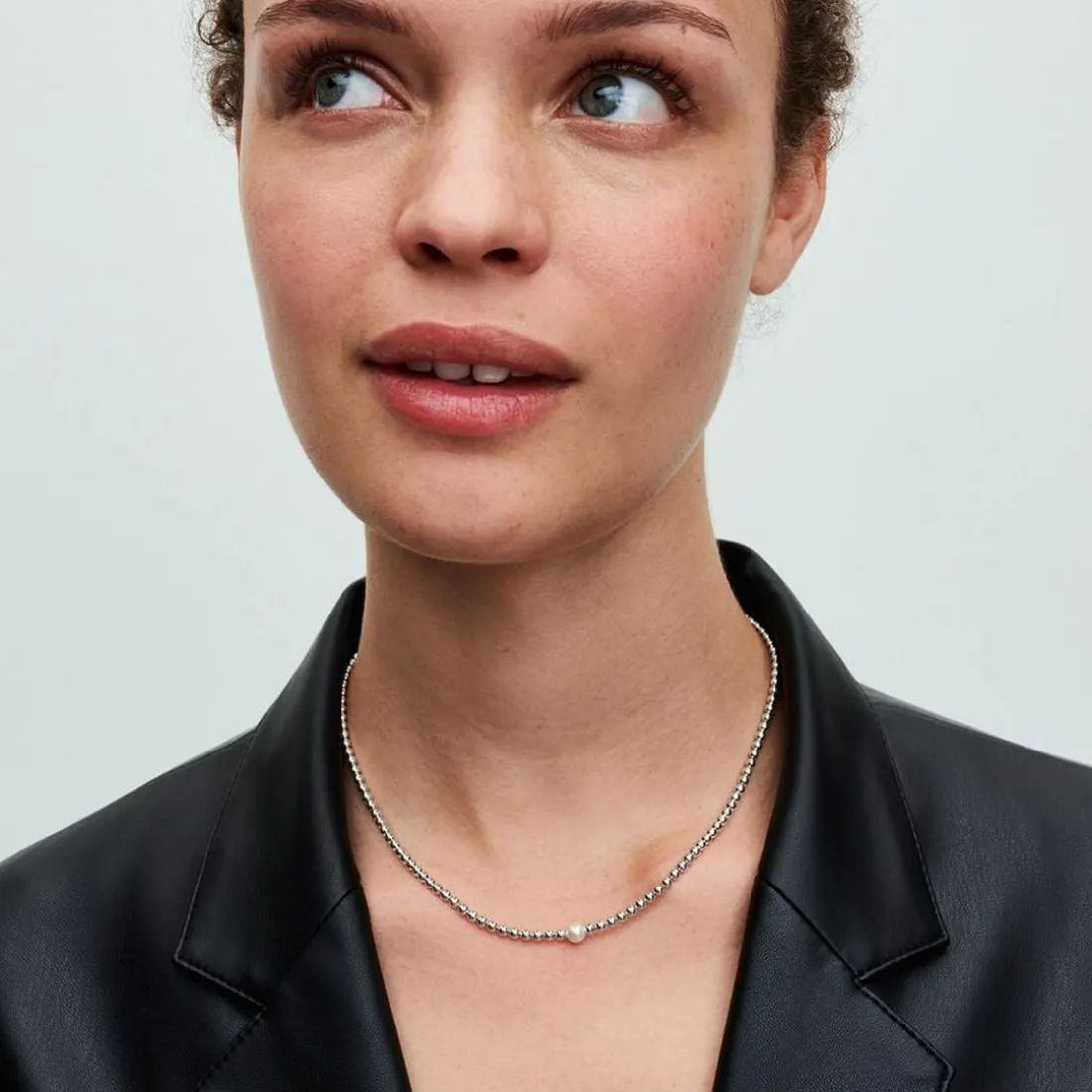 Collier Perle de Culture et Sphères