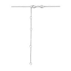 Collier Ti Sento - 34044ZY Argent Doré Liens Et Pavage