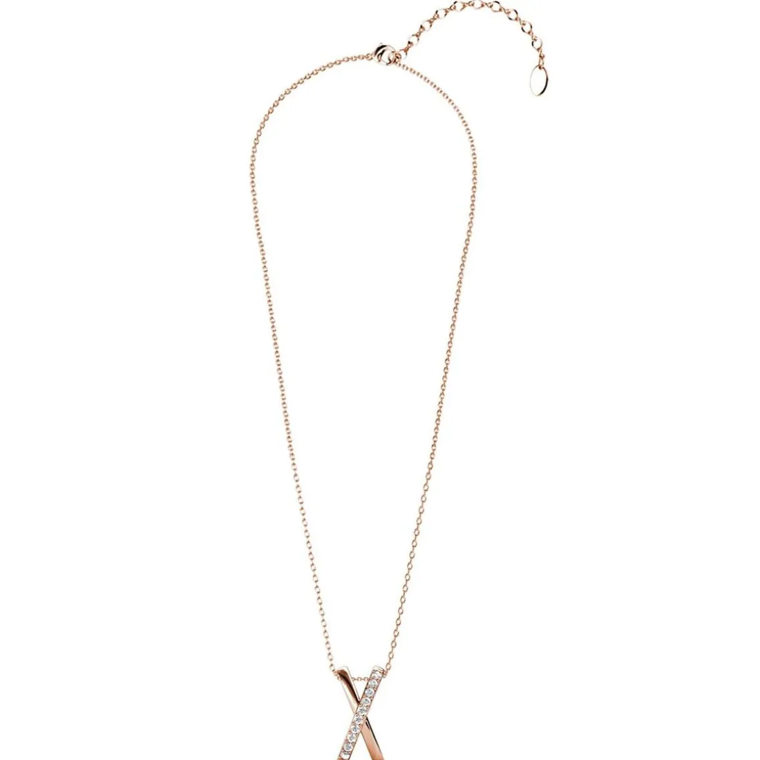 Collier X Duo Or Rose
