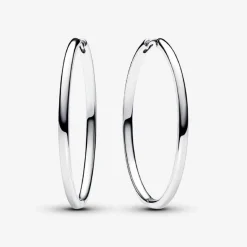 Créoles à Charms Pandora Moments 40 mm