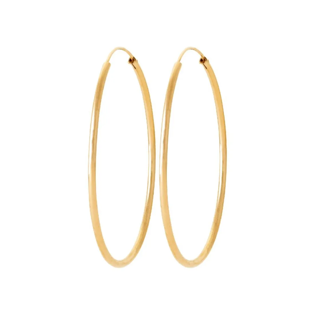Créoles femme plaqué or 5 mm - Y0YY50