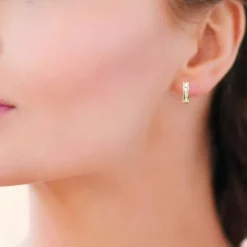 Créoles femme plaqué or 16 mm - Y6603YZ