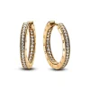 Créoles Signature et Pavé Pandora Signature
