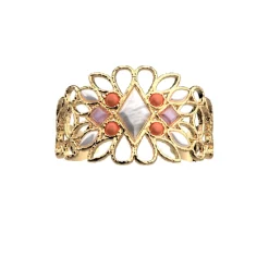 Jonc femme Les Georgettes 70443460108000 Doré P-Rosace