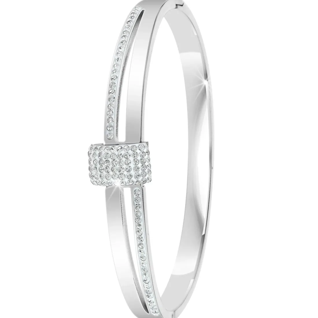 Jonc Femme So Charm - B4030-ARGENT - Bracelet Mode Argenté
