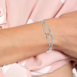 Jonc Femme So Charm - B4027-ARGENT - Bracelet Mode Argenté