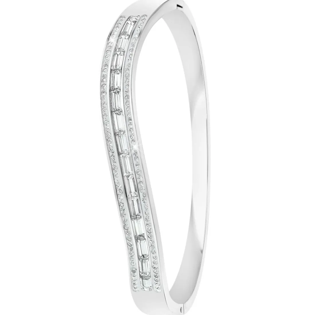Jonc Femme So Charm - B3394-ARGENT - Bracelet Mode Argenté