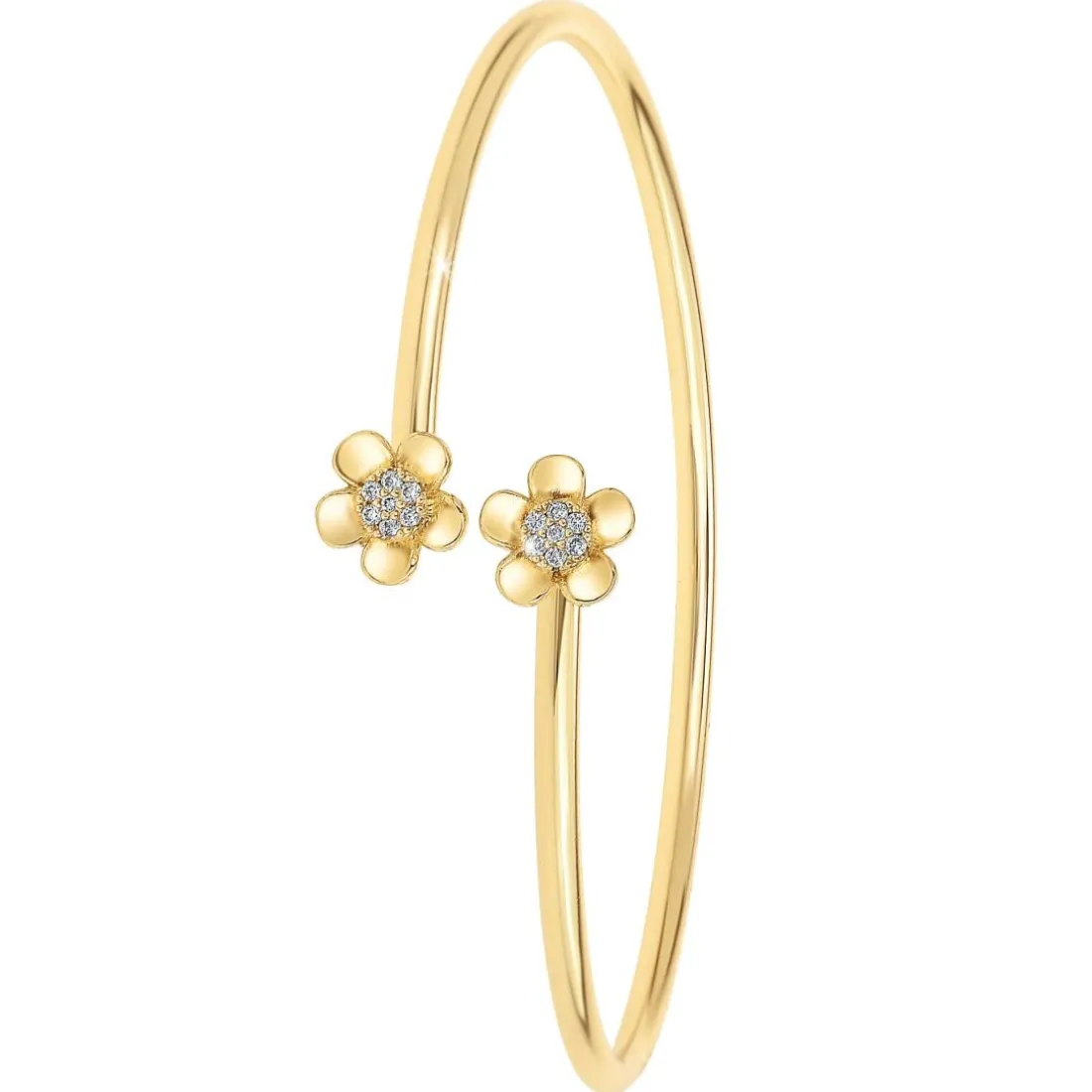 Jonc Femme So Charm - B2533-DORE - Bracelet Mode Doré