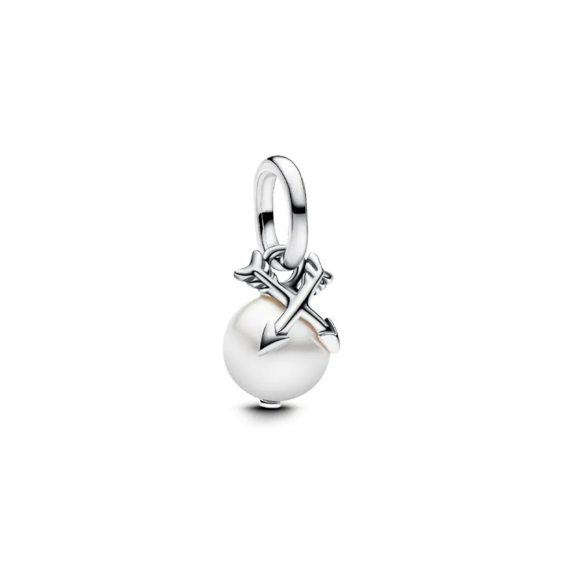 Mini Charm Pendant Perle & Flèches