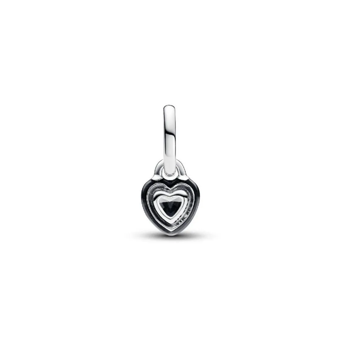 Mini Dangle Cœur Chakra Noir Pandora ME