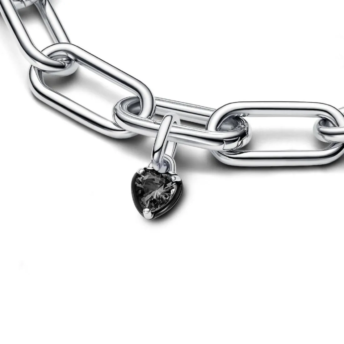 Mini Dangle Cœur Chakra Noir Pandora ME