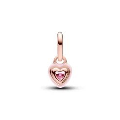 Mini Dangle Cœur Chakra Rose Pandora ME