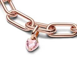 Mini Dangle Cœur Chakra Rose Pandora ME
