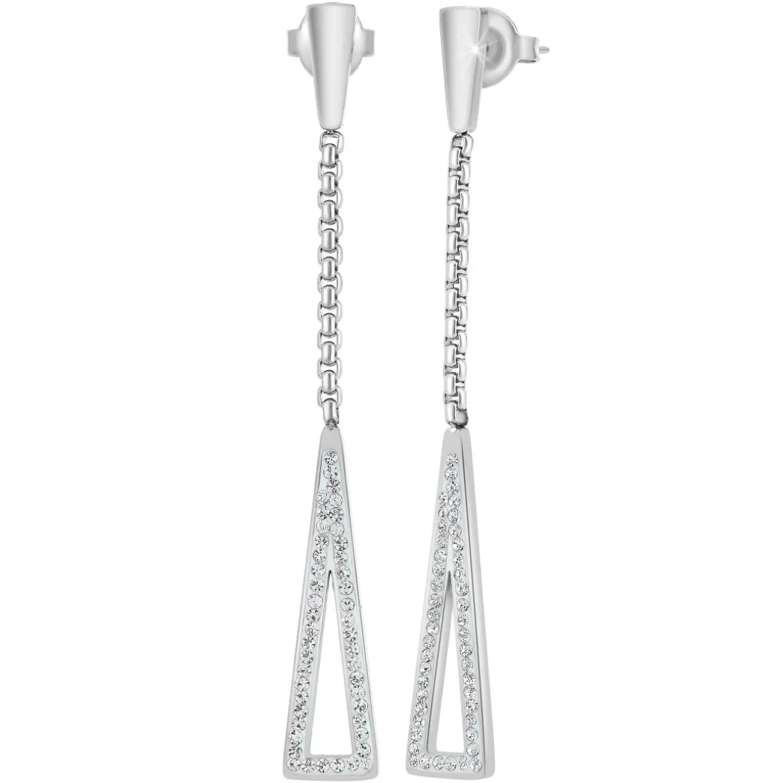 Pendantes So Charm - B3348-ARGENT - Boucles D'Oreilles Argentées