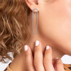 Pendantes So Charm - B3337-ARGENT - Boucles D'Oreilles Argentées