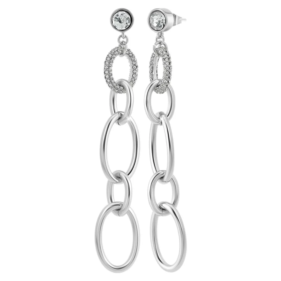 Pendantes So Charm - B4012-ARGENT - Boucles D'Oreilles Argentées