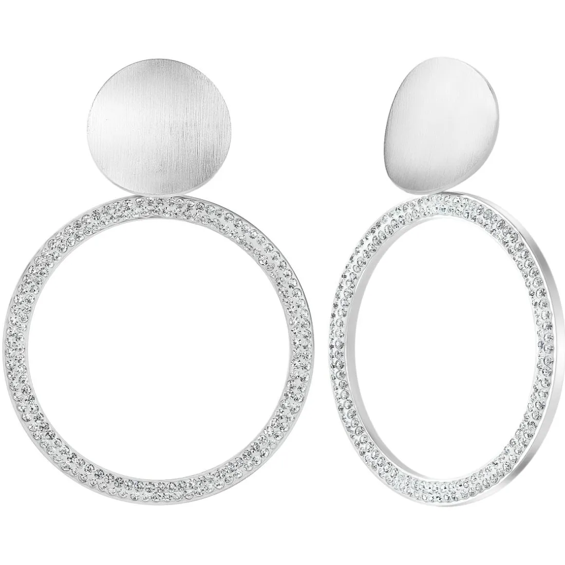 Pendantes So Charm - B3154-ARGENT - Boucles D'Oreilles Argentées