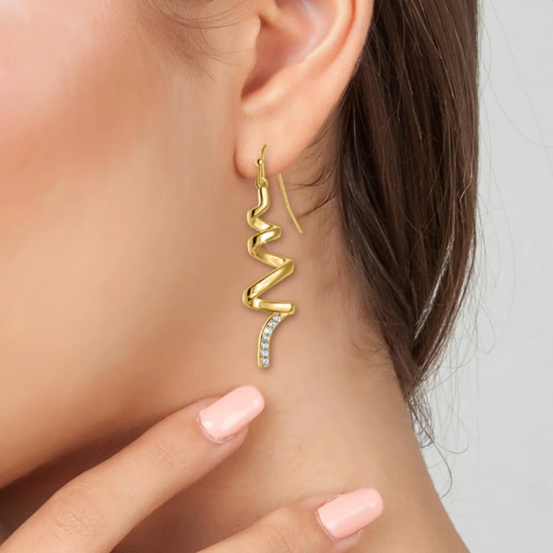 Pendantes So Charm - B1549-DORE-BO - Boucles D'Oreilles Dorées