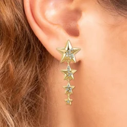 Pendantes So Charm - B3360-DORE - Boucles D'Oreilles Dorées