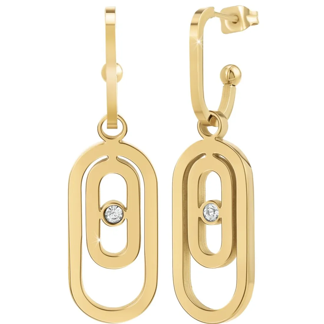 Pendantes So Charm - B3339-DORE - Boucles D'Oreilles Dorées