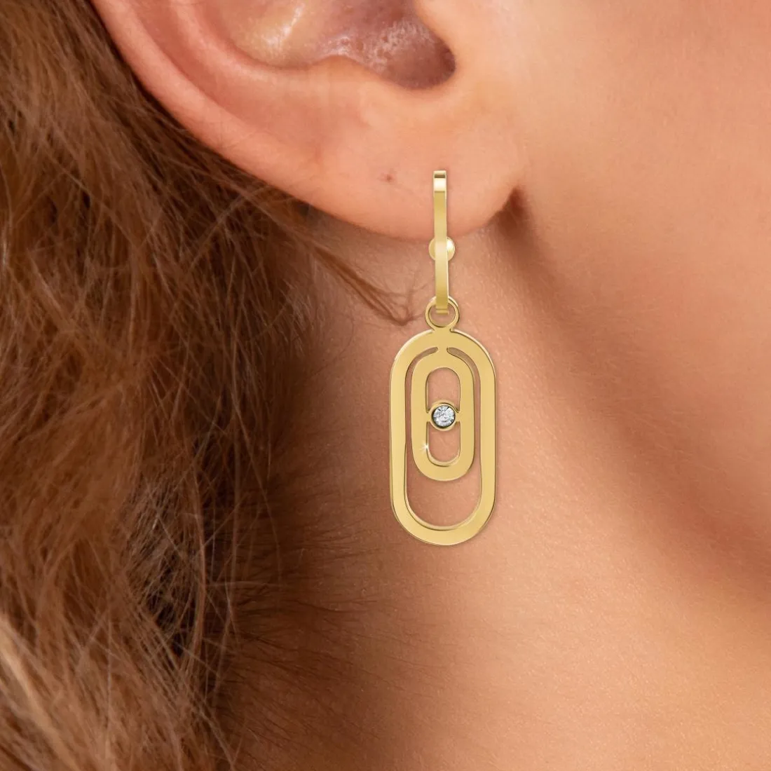 Pendantes So Charm - B3339-DORE - Boucles D'Oreilles Dorées