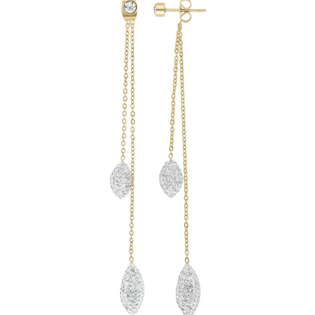 Pendantes So Charm - B3114-DORE - Boucles D'Oreilles Dorées