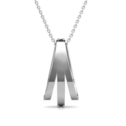 Pendentif Aurielle Argenté