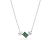 Pendentif Swarovski Mesmera 5668278 - Green White/RHS