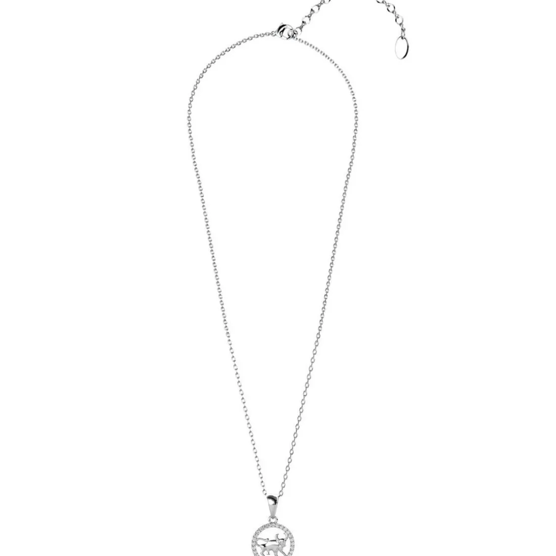 Pendentif Zodiaque Taureau Argenté