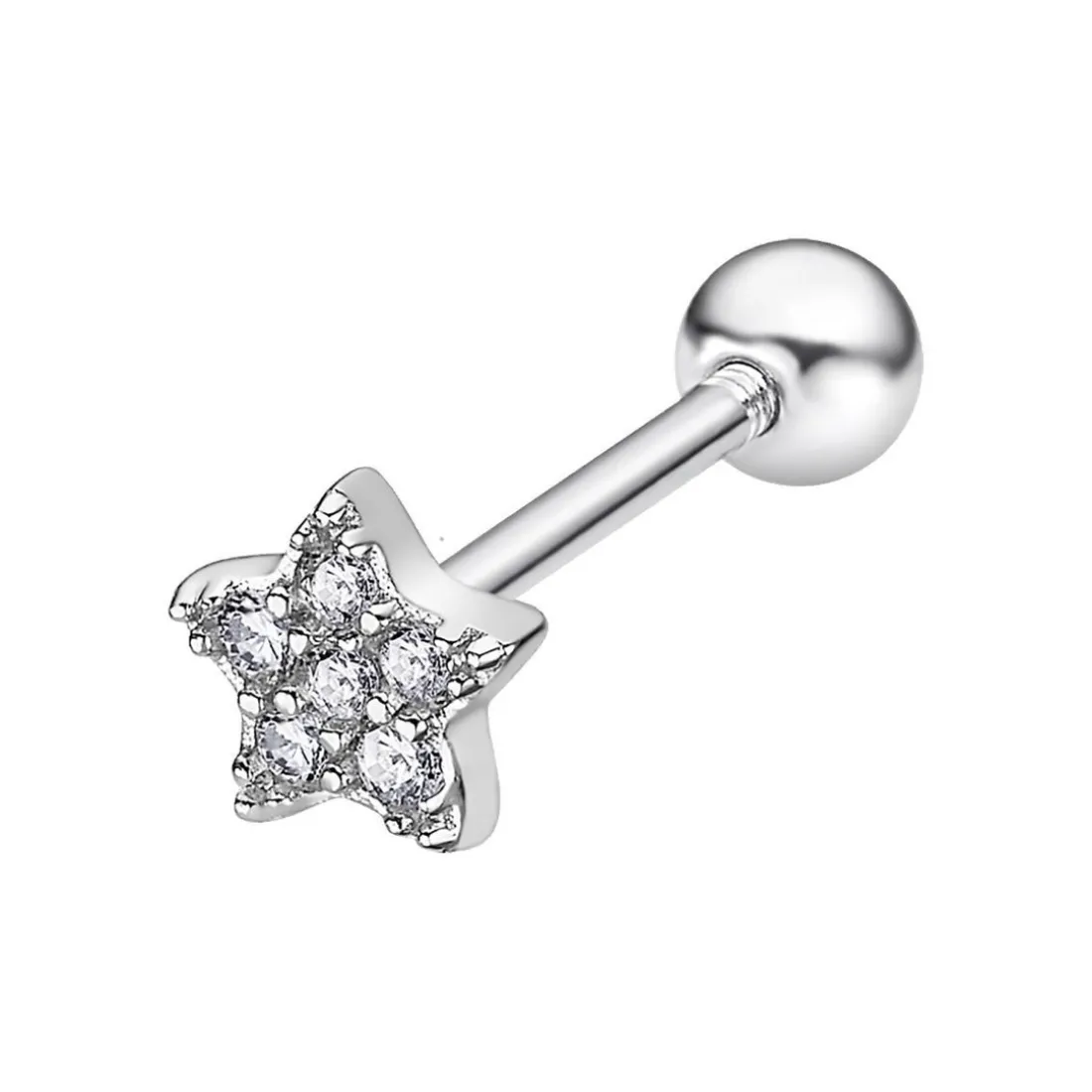Piercing Femme Lotus Silver LP3368-9-1