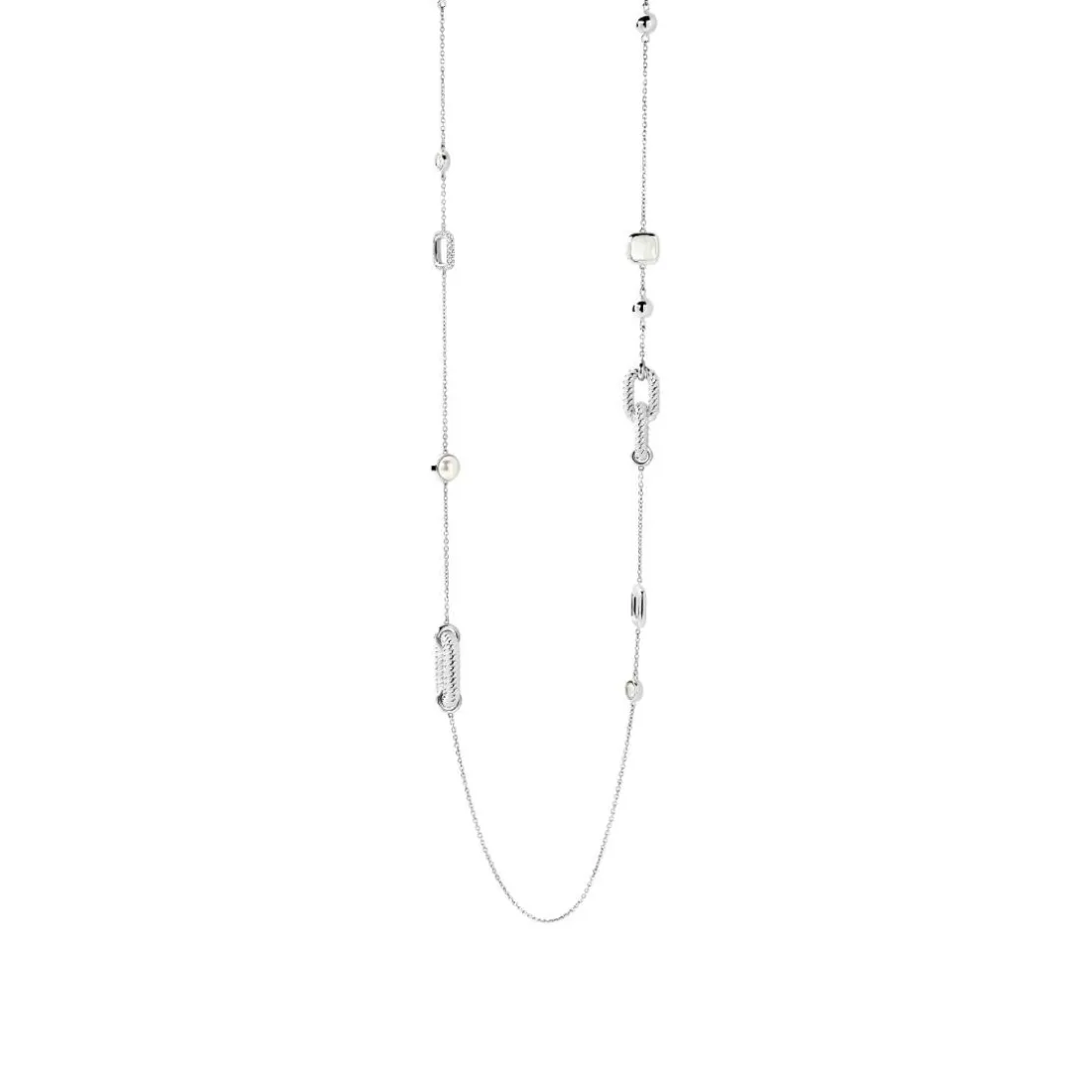 Sautoir Ti Sento - 34045ZI Argent Rhodié
